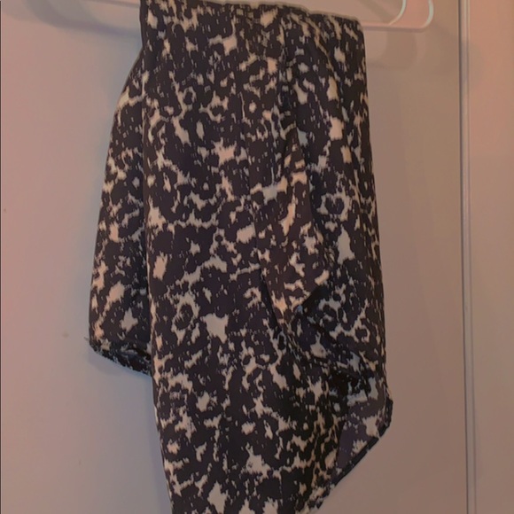 One shoulder Black and White Dress - Picture 1 of 1